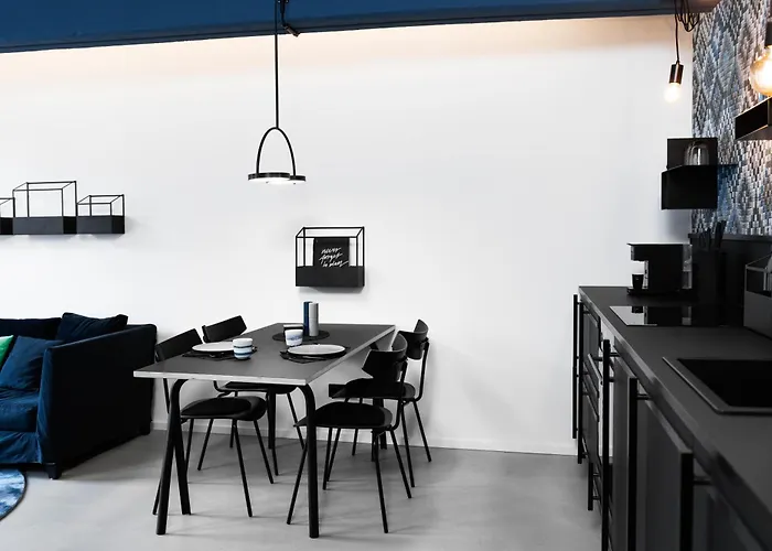 Noor - Blue Designer Loft - Noor 公寓 格拉茨